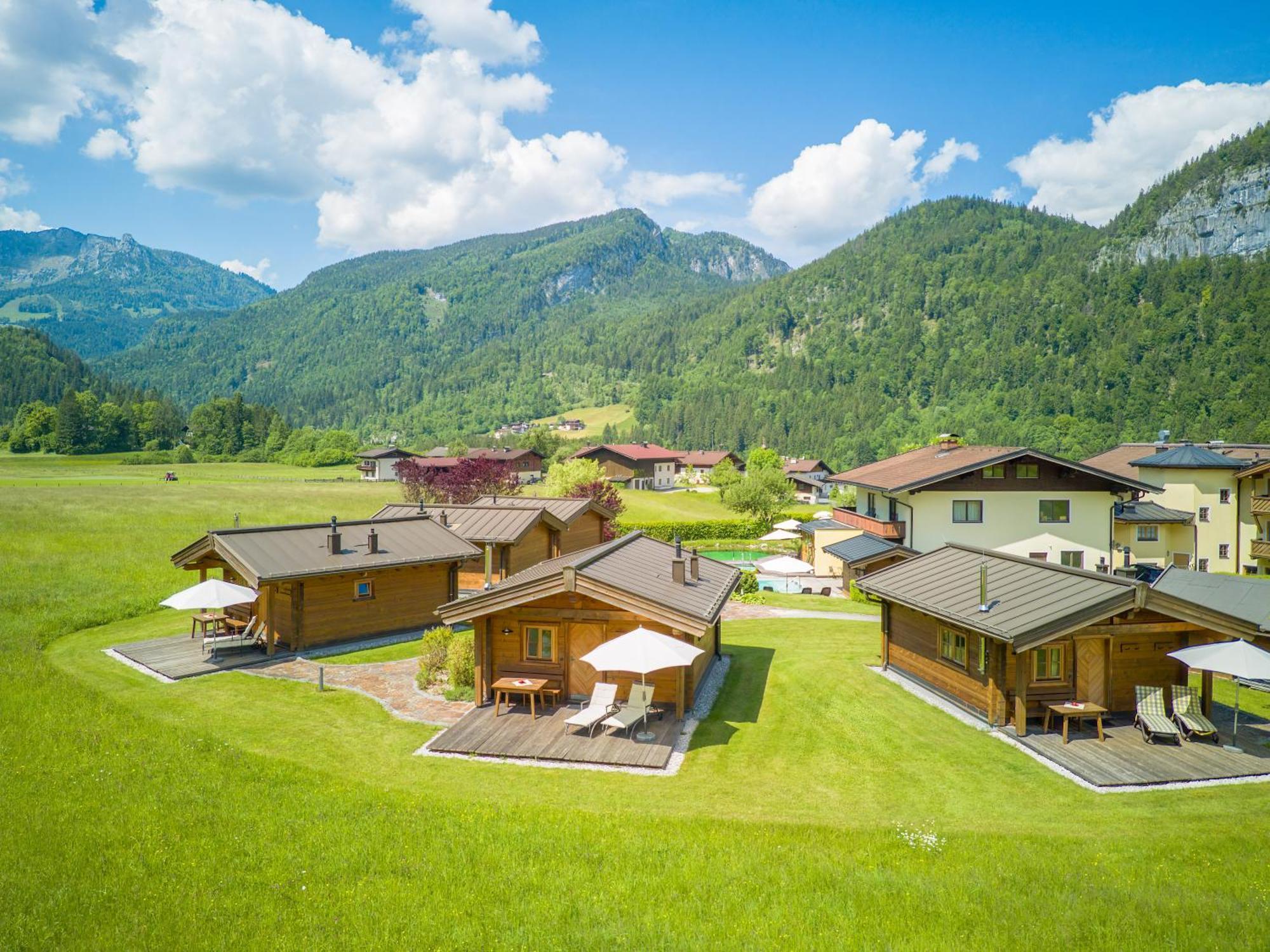 Hotel Vitaloase zu den drei Brüdern Unken Exterior foto
