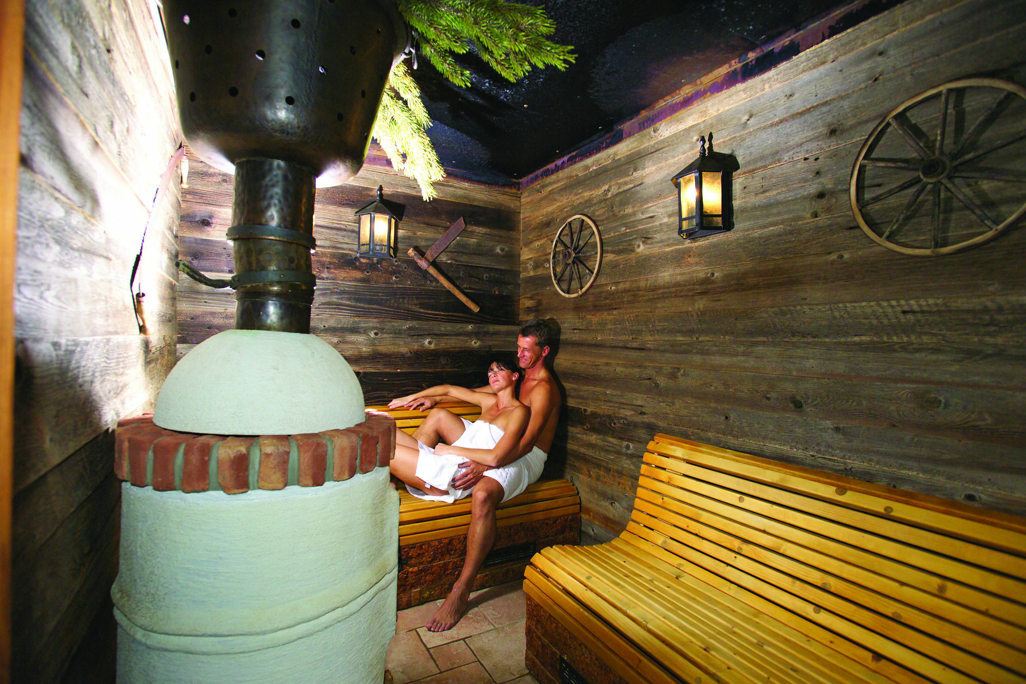 Hotel Vitaloase zu den drei Brüdern Unken Exterior foto